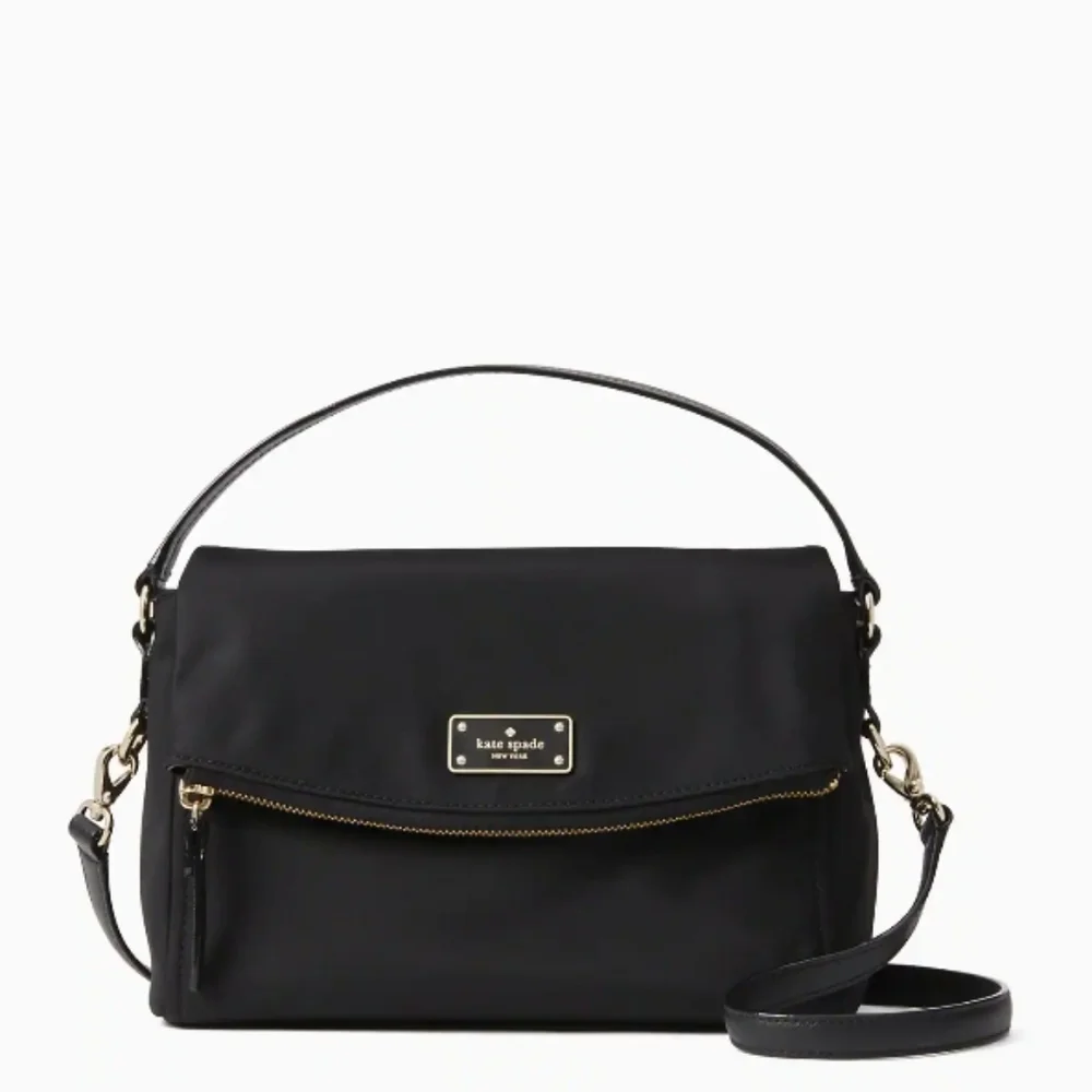 Kate Spade Wilson Road Miri Black Nylon Handbag